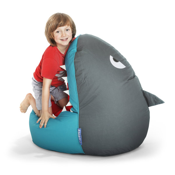 Zoomie Kids Shark Bean Bag Chair & Reviews Wayfair